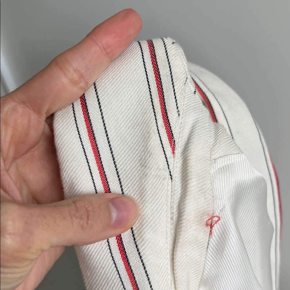 Sandro Striped Cream Blazer & Pants Set, 36 - Picture 15 of 15